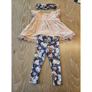 Savannah baby girl set 3-6‎ mos